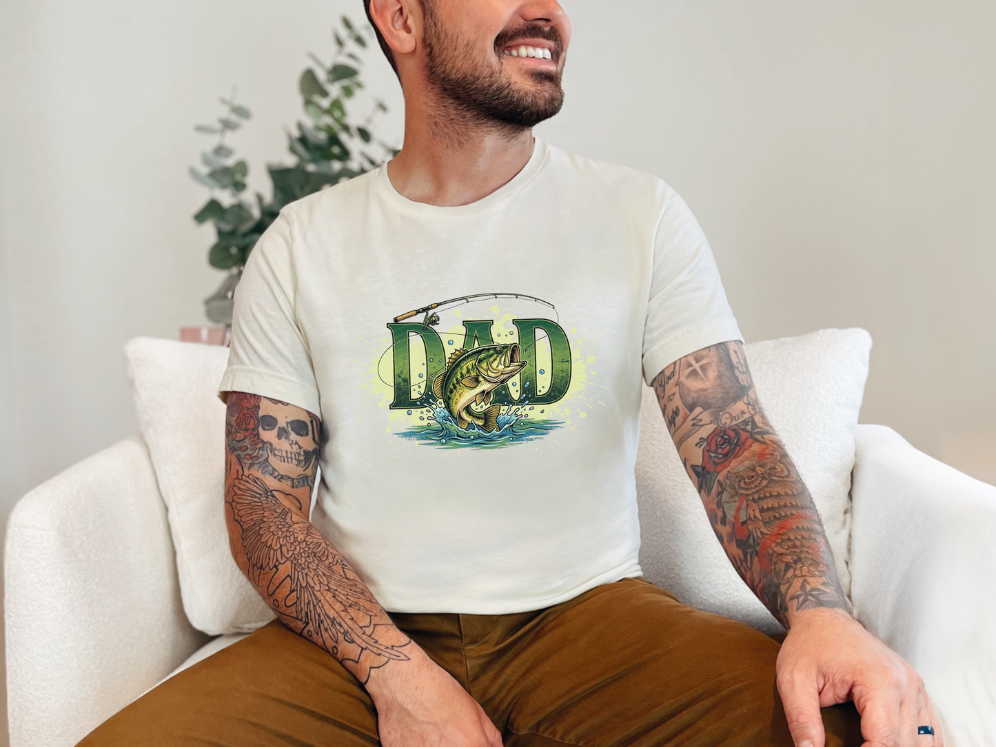 Dad Fish DTF TRANSFER