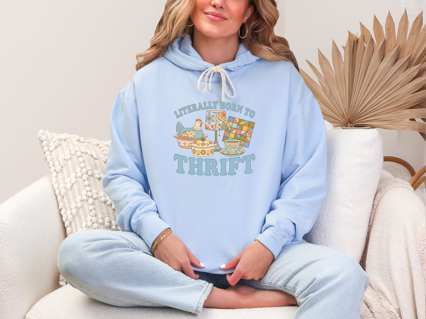 Literally Born To Thrift DTF TRANSFER