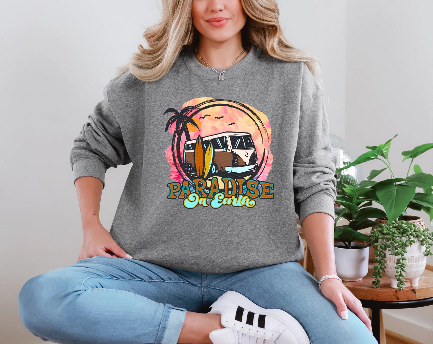 Paradise on Earth Vibrant DTF TRANSFER