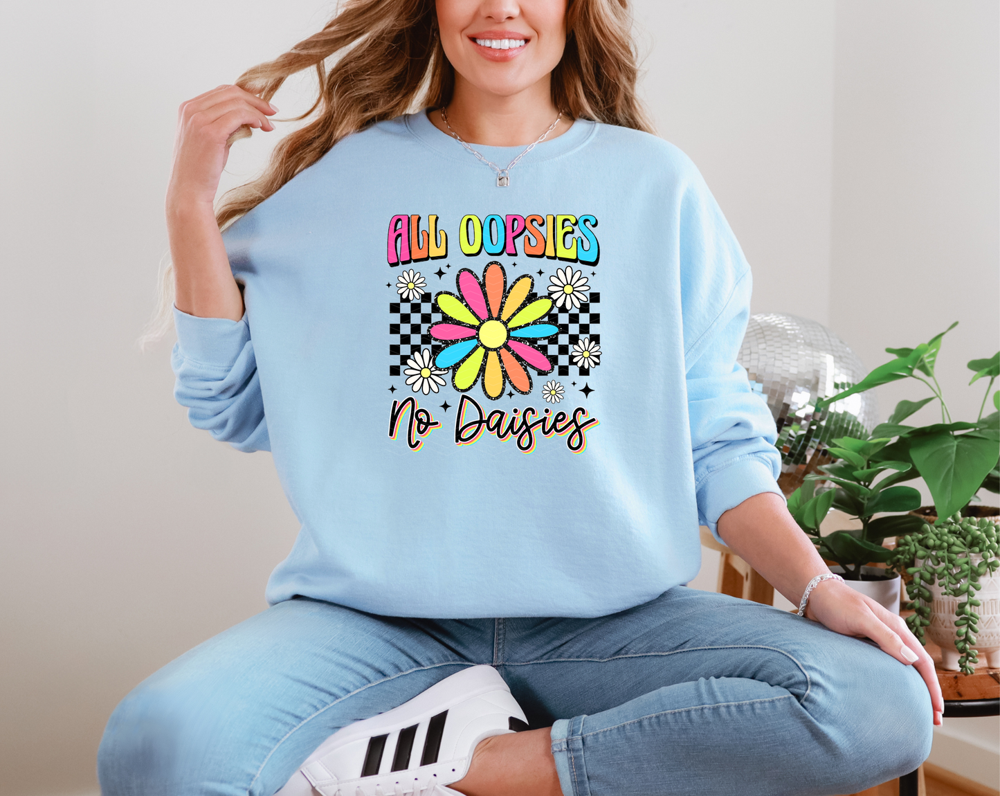 All Oopsies No Daisies Neon DTF TRANSFER