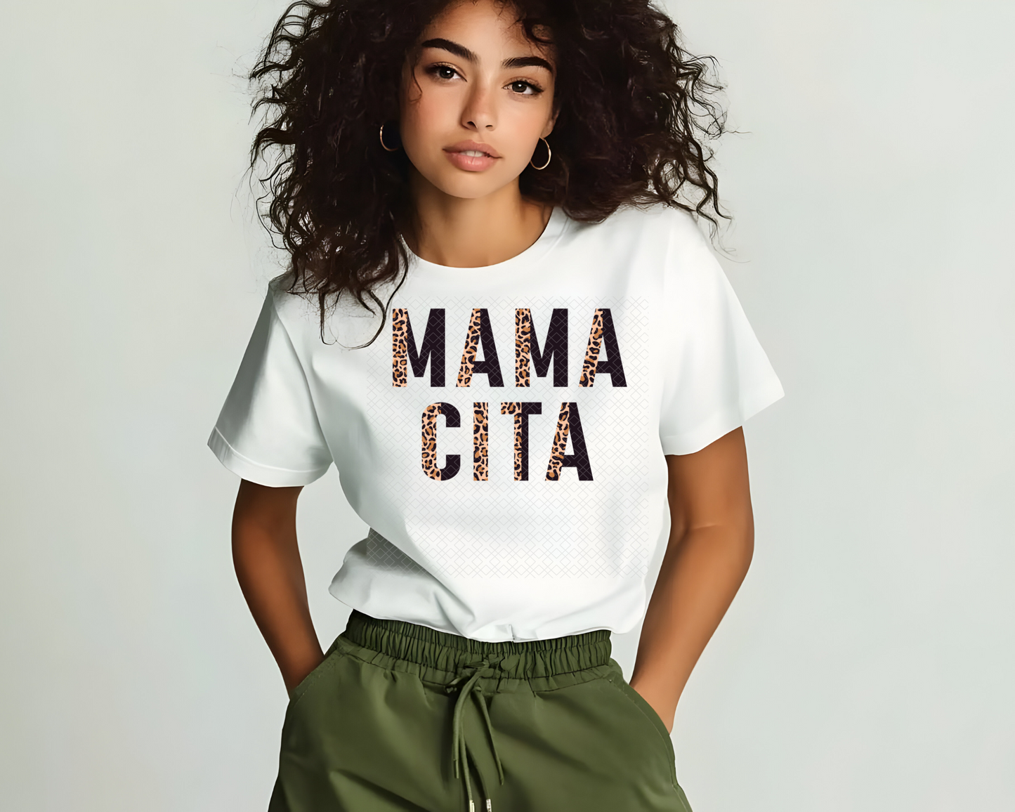 mamacita half leopard DTF TRANSFER