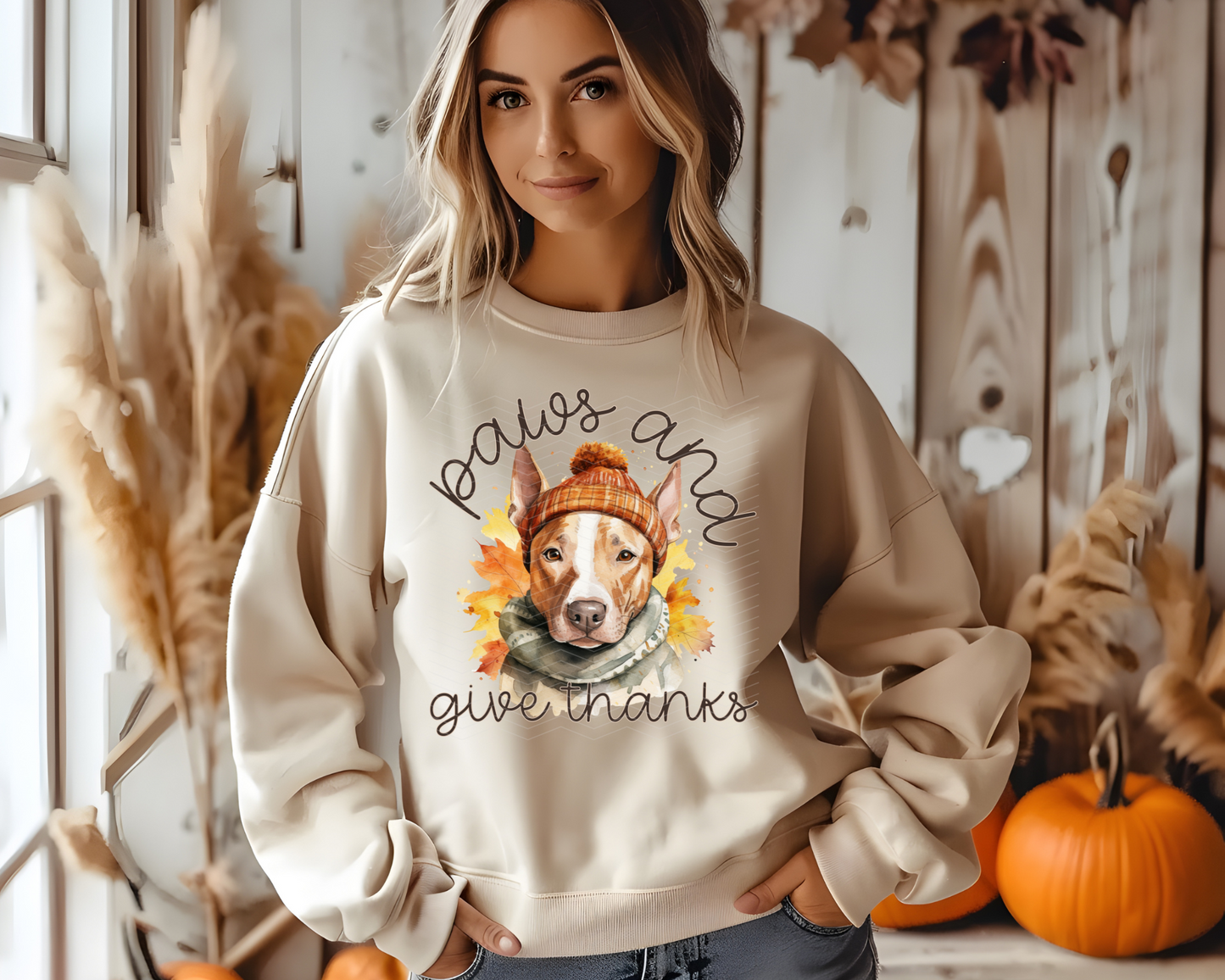 paws and give thanks