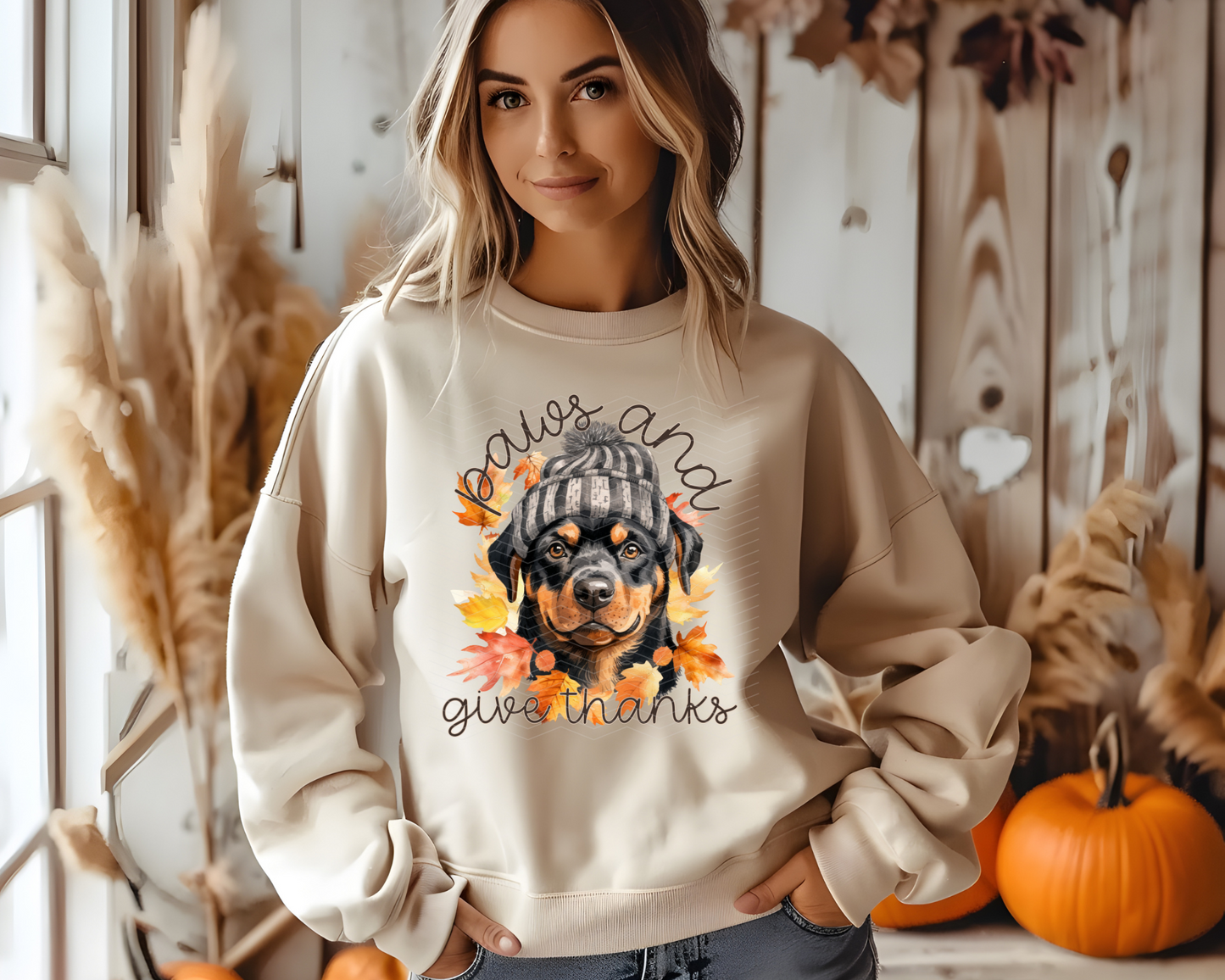 paws and give thanks