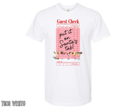 Put It On Santa's Tab