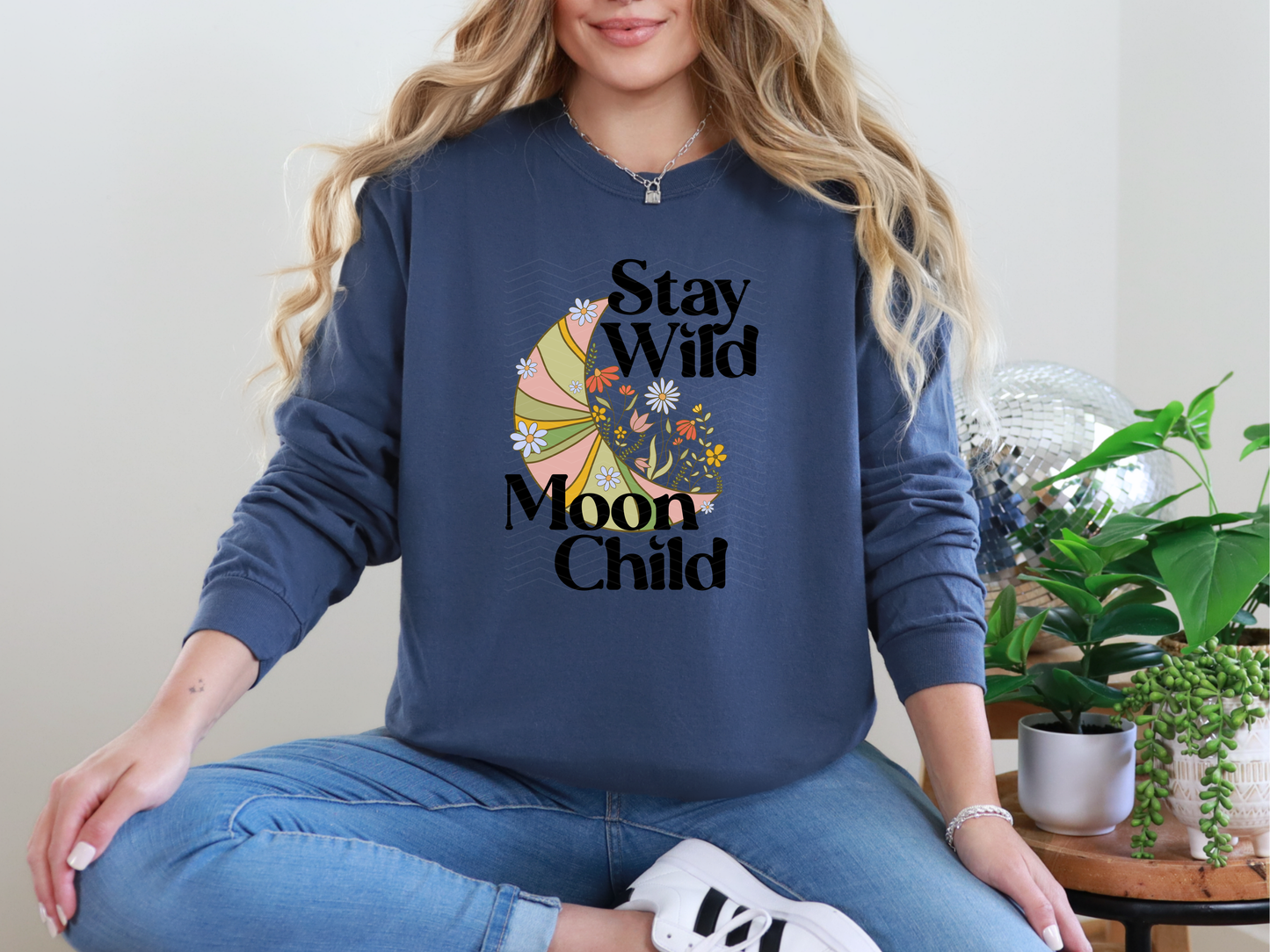 Stay WIld Moon Child DTF TRANSFER