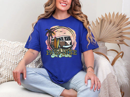 Paradise On Earth | 2 Styles | DTF TRANSFER