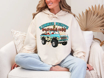 Summer Nights Backroad Rides | 2 Styles | DTF TRANSFER