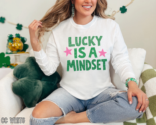 Lucky Is A Mindset DTF TRANSFER