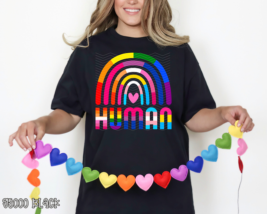 Human Rainbow DTF TRANSFER