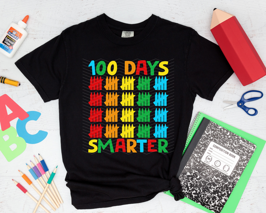 100 Days Smarter Rainbow Marks