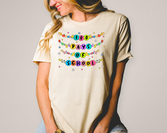 100 Days of School Friendship Bracelets