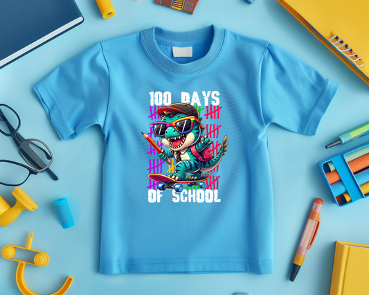 100 Days of School T-Rex