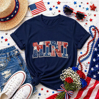 Mini Patriotic Patchwork DTF TRANSFER