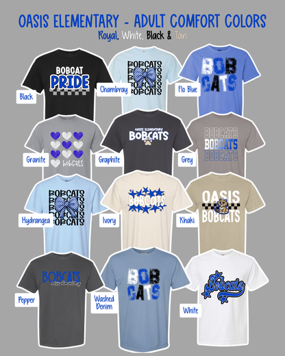OASIS ELEMENTARY - ADULT Comfort Colors Tee