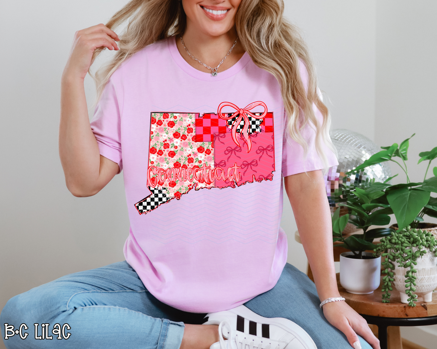 Pink Texas Checkered
