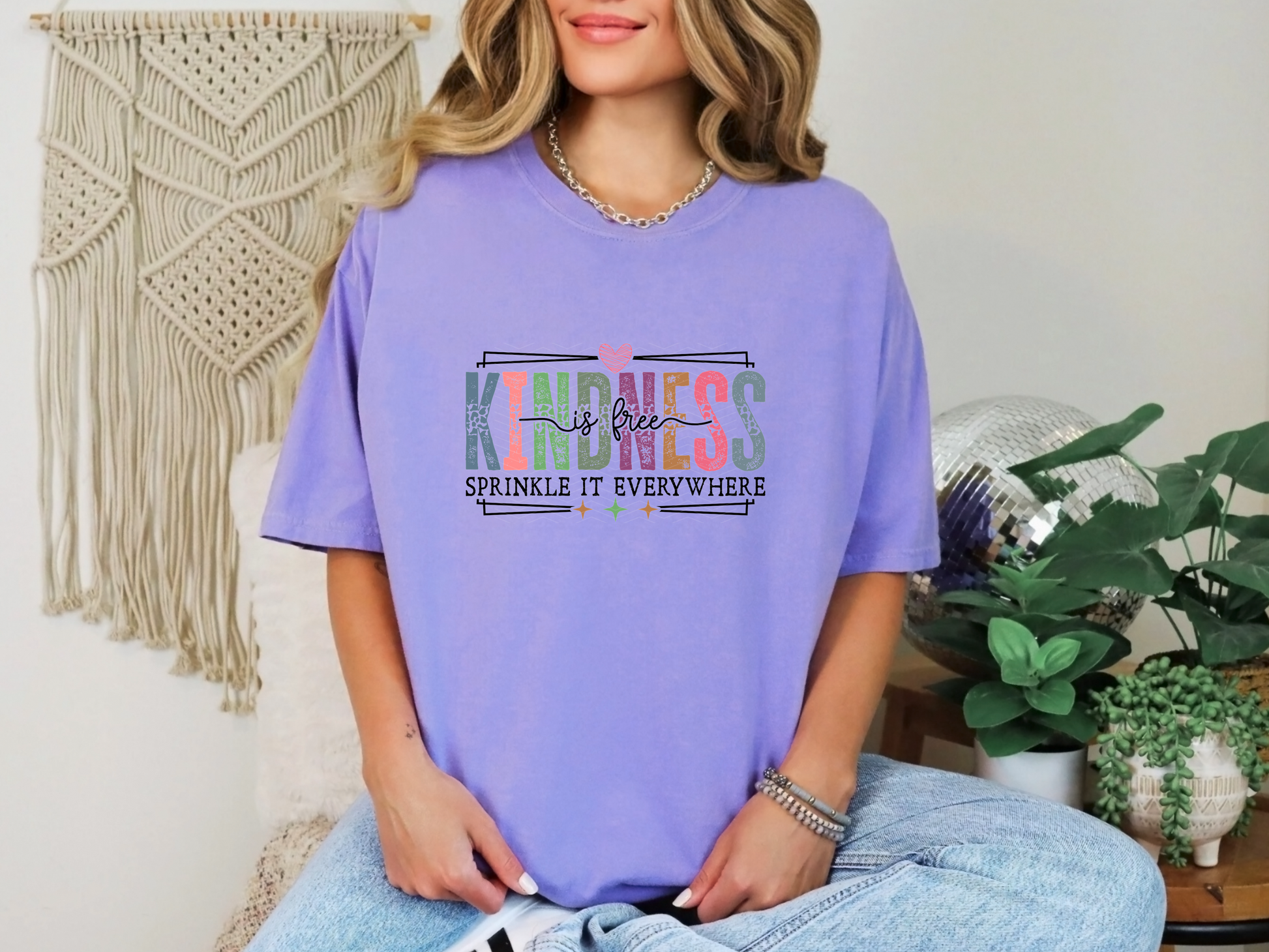 Kindness Is Free Sprinkle It Everywhere DTF TRANSFER