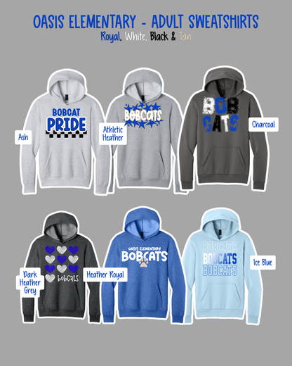 OASIS ELEMENTARY - ADULT Hoodies