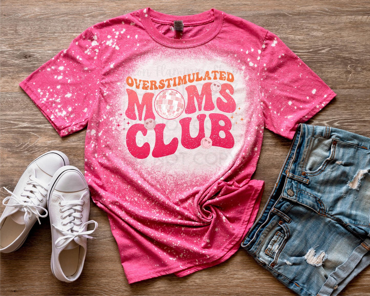 Overstimulated Moms Club DTF TRANSFER