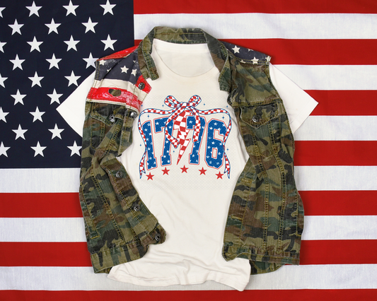 1776 Coquette Bow DTF TRANSFER
