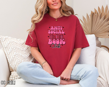 Anti Social Book Club DTF TRANSFER
