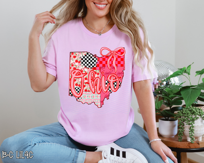 Pink Texas Checkered