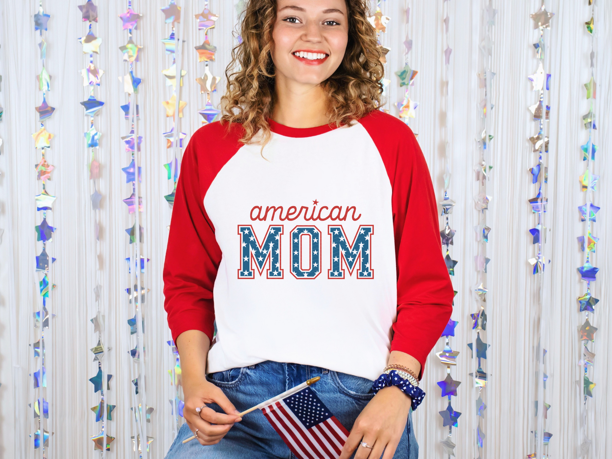American Mom Stars DTF TRANSFER