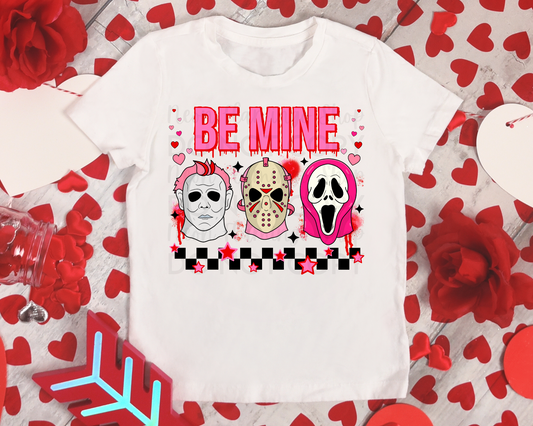 Be Mine Horror Characters DTF TRANSFER