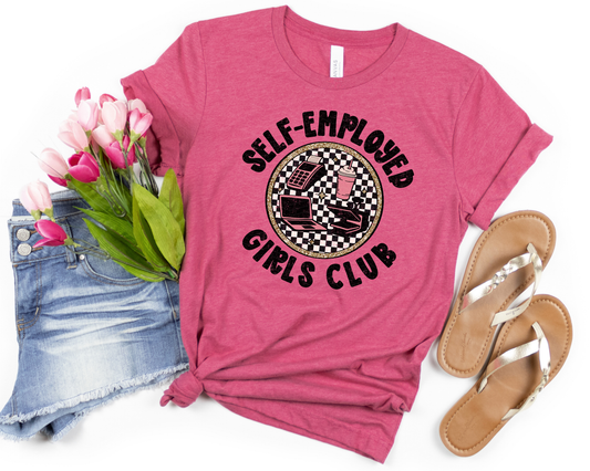 Self-Employed Girls Club DTF TRANSFER