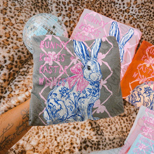 Bunny Kisses & Easter Wishes DTF TRANSFER