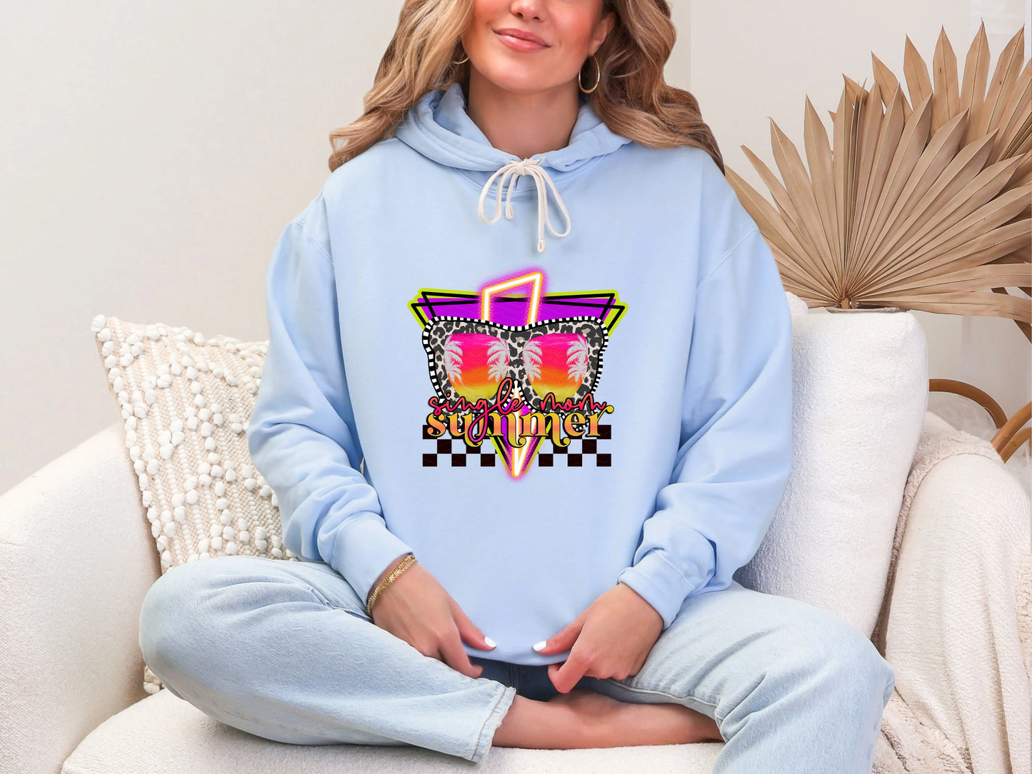 Single Mom Summer Neon DTF TRANSFER