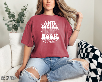 Anti Social Book Club DTF TRANSFER