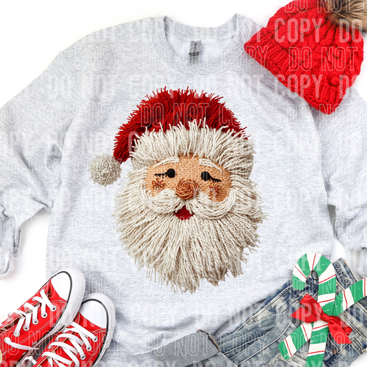 SANTA YARN STRING DTF TRANSFER
