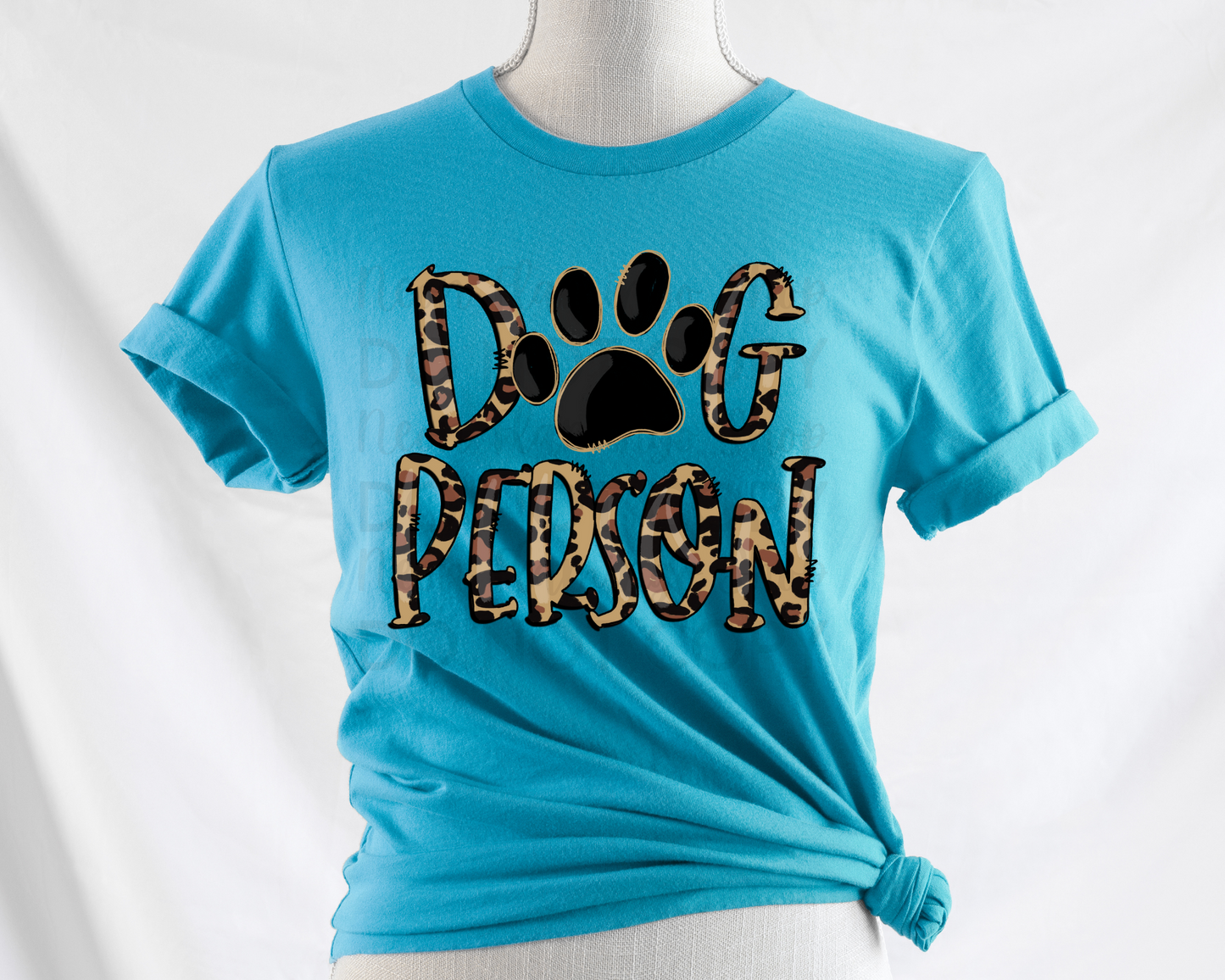 Dog Person Leopard DTF TRANSFER