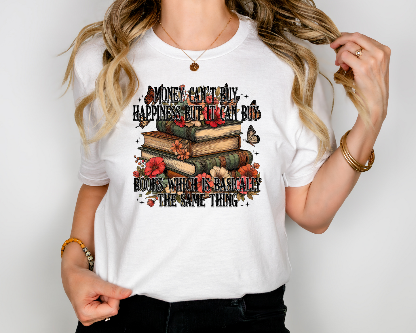 Can't Buy Happiness But Can Buy Books
