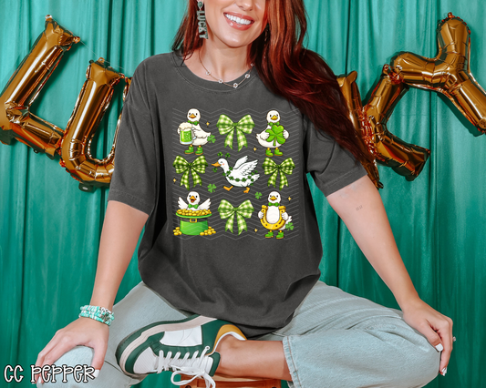 St Patrick's Day Goose DTF TRANSFER