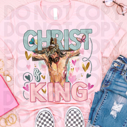 Christ is King DTF TRANSFER