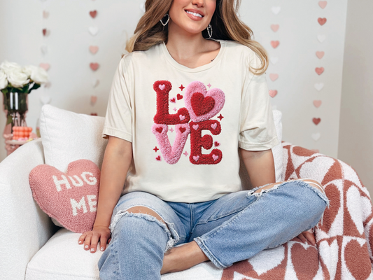 Love Latchhook Yarn DTF TRANSFER