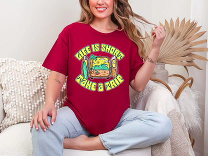 Life Is Short Take A | 2 Styles | DTF TRANSFER