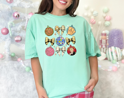 Mexican Ornaments White DTF TRANSFER