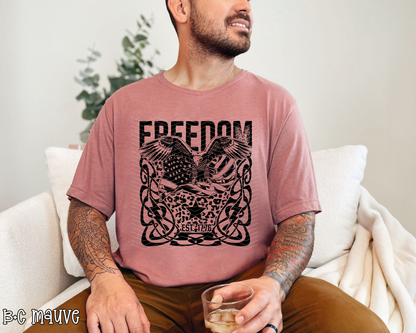Freedom 1776 Single Color DTF TRANSFER