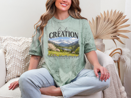 God's Creation DTF TRANSFER