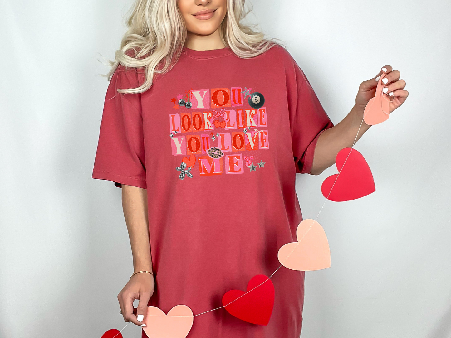 You Look Like You Love Me Valentine Magazine DTF TRANSFER