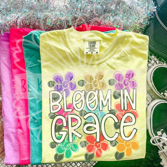 Bloom In Grace DTF TRANSFER