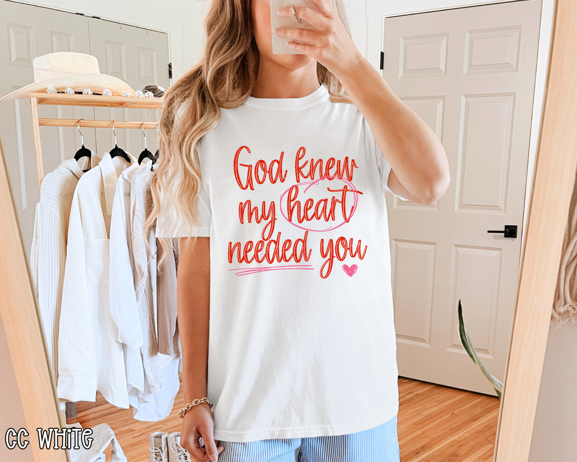 God Knew My Heart Needed You DTF TRANSFER