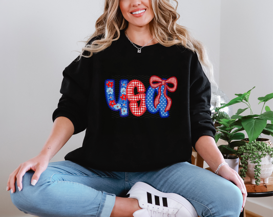 USA Lace DTF TRANSFER