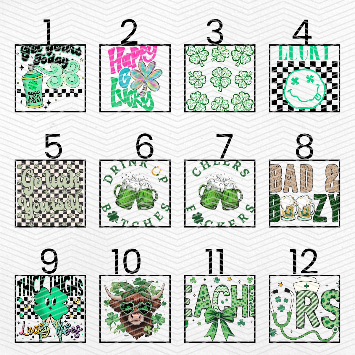 ST PATRICK'S DAY $2 Transfers - LIVE SALE ONLY