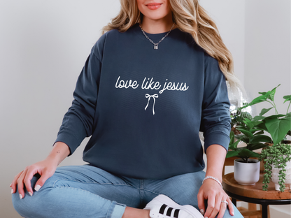Love Like Jesus Bow DTF TRANSFER