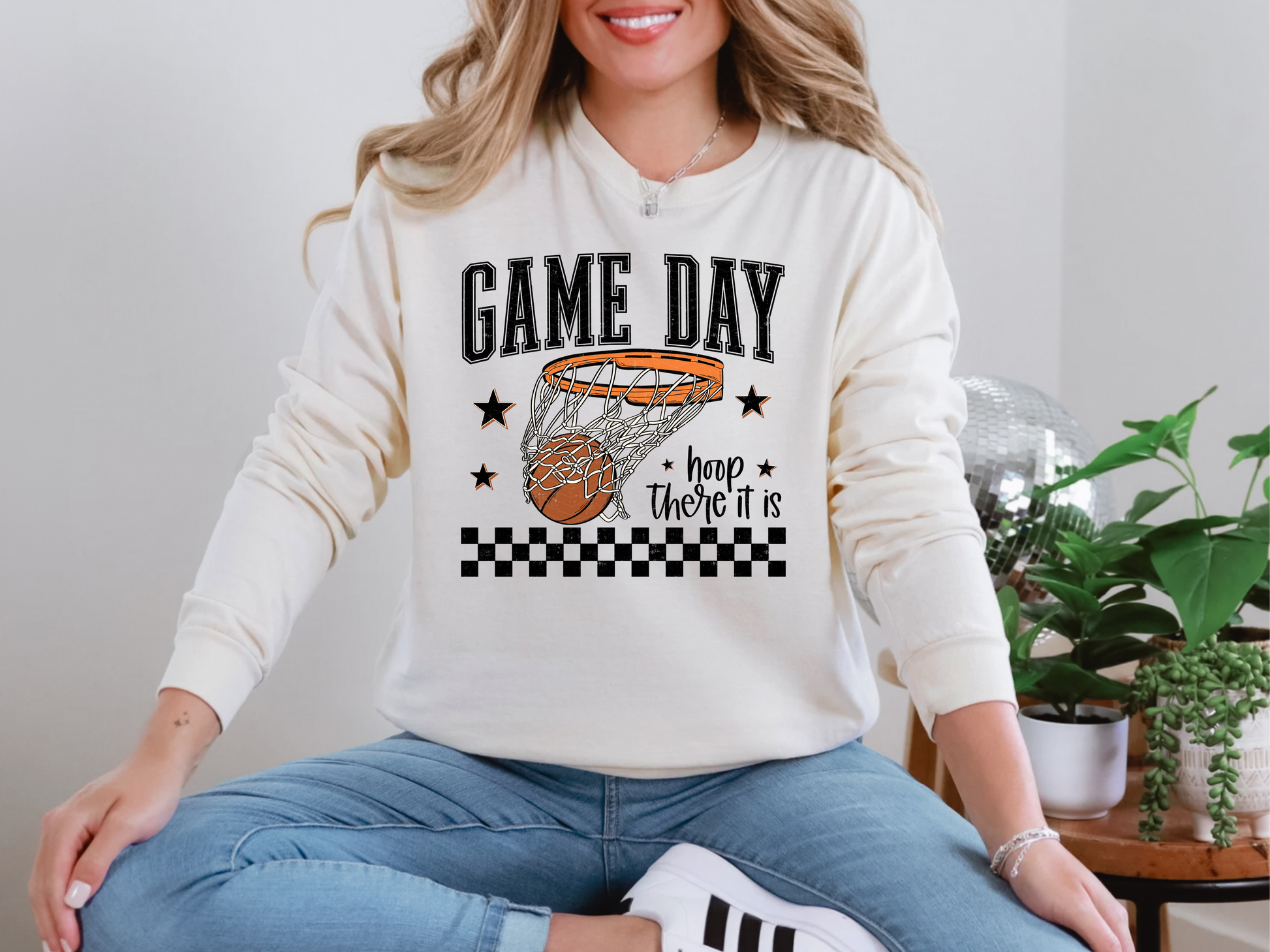 Game Day Hoop There It Is Basketball DTF TRANSFER
