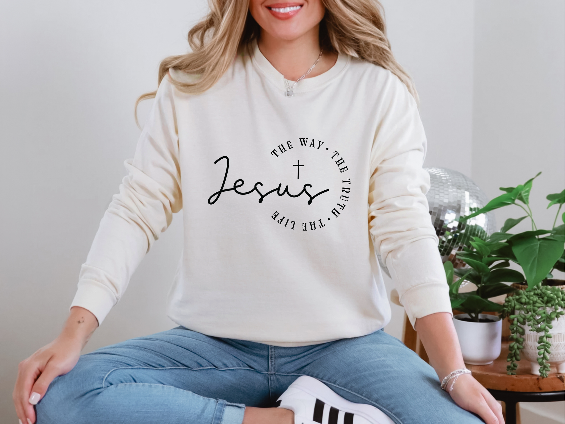 Jesus The Way The Truth The Life DTF TRANSFER