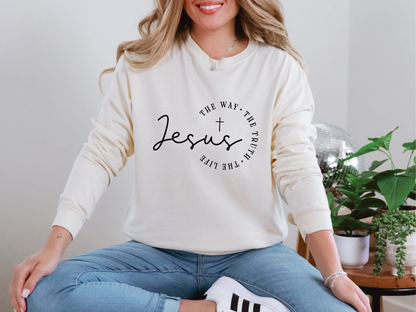Jesus The Way The Truth The Life DTF TRANSFER